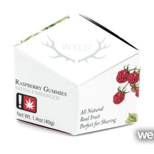 {WYLD} Raspberry Sativa Gummies