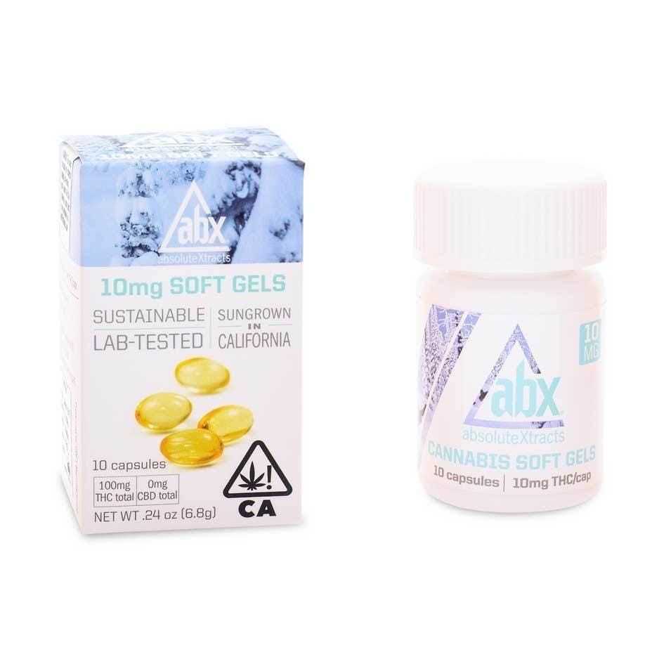 10mg Soft Gels (10 Capsules) - AbsoluteXtracts