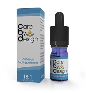 18:1 CBD to THC Sublingual Drops [Care by Design]