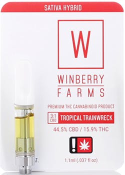 1g CBD Tropical Train Wreck 3:1 - Winberry