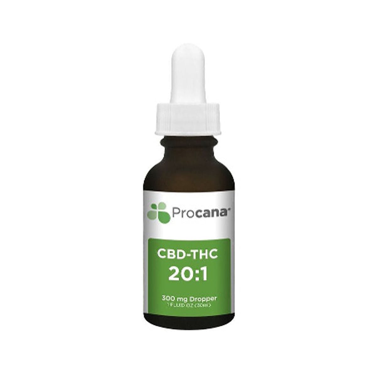 20:1 CBD/THC Tincture Dropper