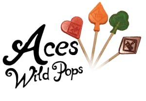 Aces Wild Lollipop - Strawberry Cream 10mg