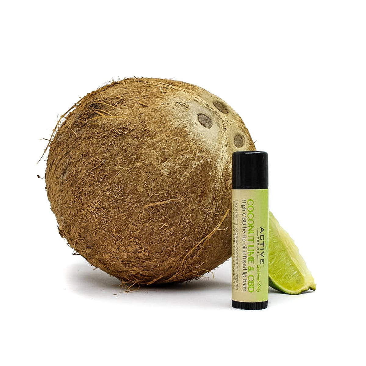 Active CBD Oil Lip Balm - Coconut Lime & CBD