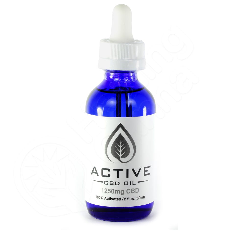 Active CBD Tincture 1250mg (No Medical Card Needed)