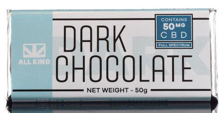 All Kind Chocolate Dark CBD 50 Mg