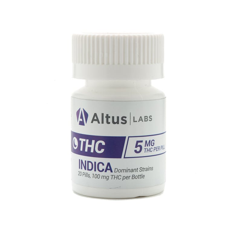 Altus Indica Microdosed Pills 100mg