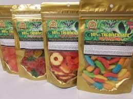 Babylon Garden Sour Gummie Worms 1000mg