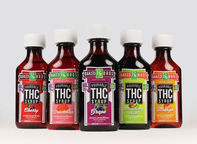 Baked Bros - THC Syrup (300mg)