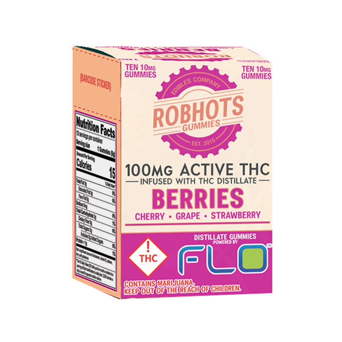 Berries 100mg Robhots Gummy Multipack (REC)