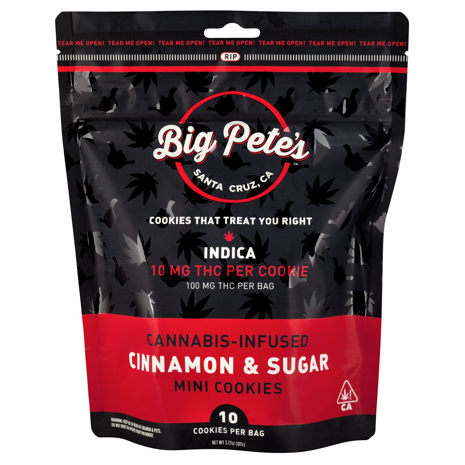 Big Pete's - 100mg THC - Cinnamon & Sugar Cookies
