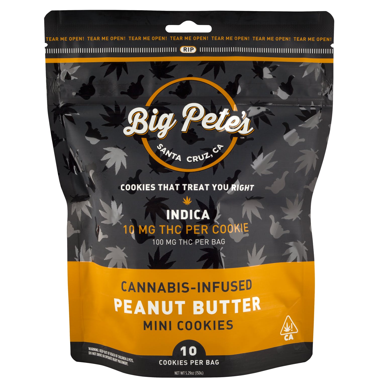 Big Pete's - 100mg THC - Peanut Butter Cookies