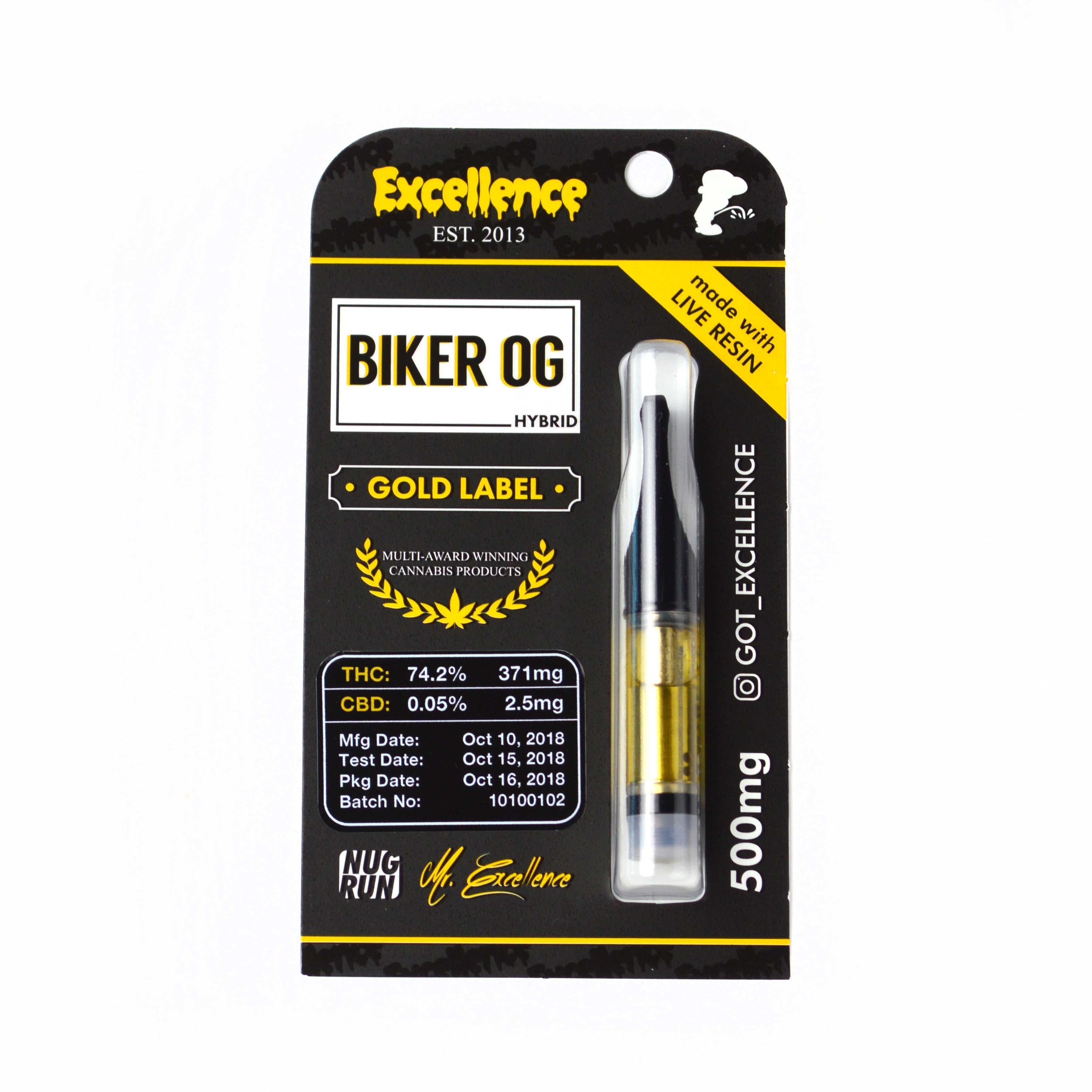 Biker OG - Gold Label Cartridge