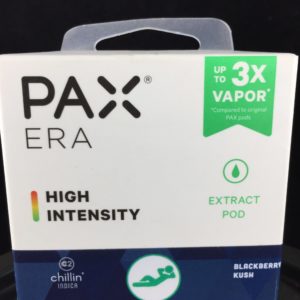 Blackberry Kush Pax Cartridges by Leafwerx