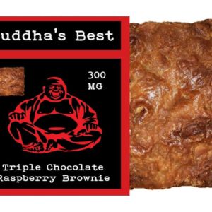 Buddha's Best - Triple Chocolate Raspberry Brownie
