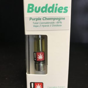 Buddies-Purple Champagne Vape Cartridge #8509