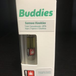 Buddies-Samoa Kookies Vape Cartridge #2021