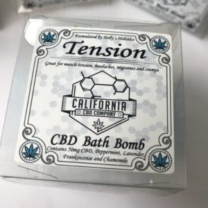 California CBD Company Bath Bomb (Tension) 50mg