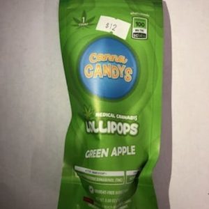 Canna Candy's - Green Apple Lollipop