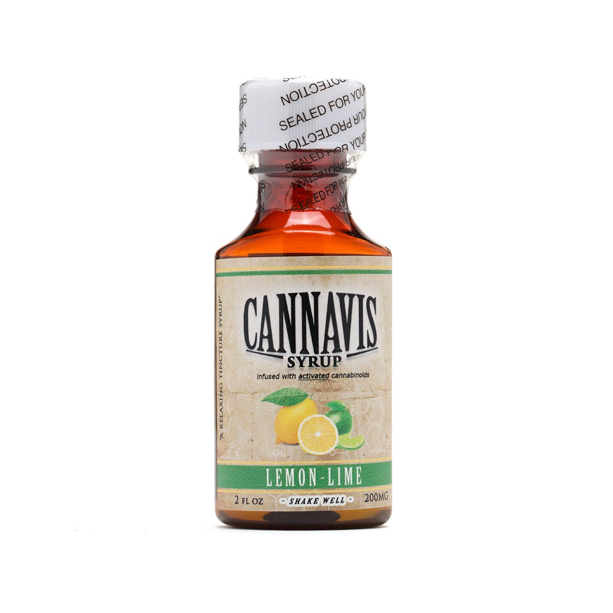 Cannavis Syrup, Lemon-Lime 200mg