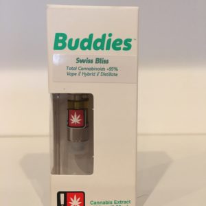 Cartridge - Swiss Bliss .5g Buddies