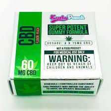 CBD 60mg Gummie - Kushy Punch