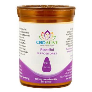 CBD Alive- PLENTIFUL SUPPOSITORIES