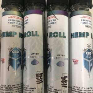 CBD AXIS Hemp Roll Premium CBD Hemp Flower (Lifter) 15.127%