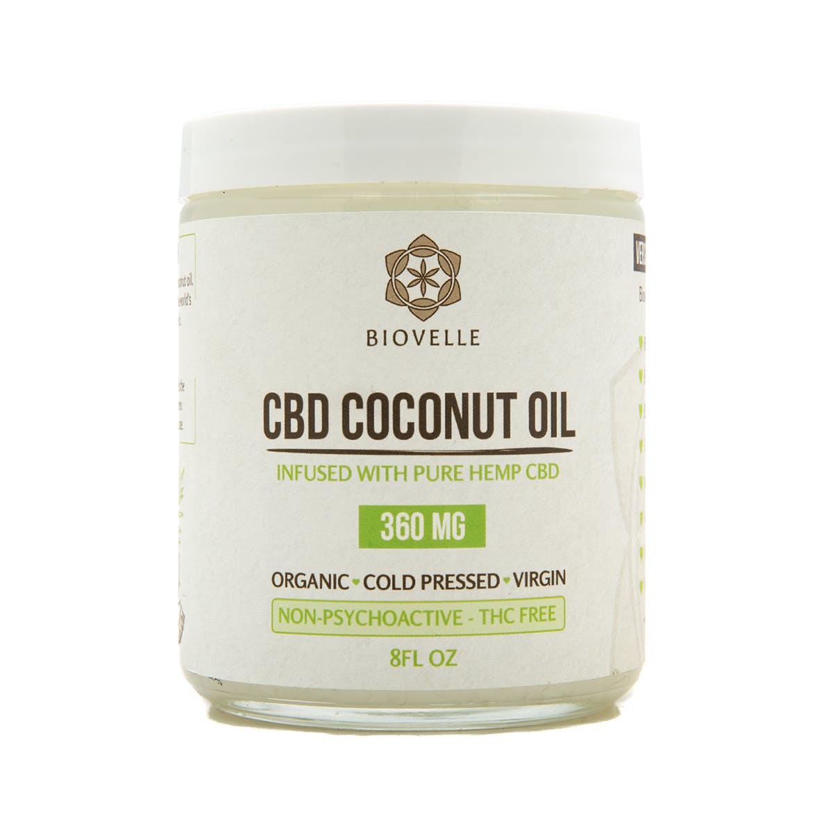 CBD Coconut Oil 360mg - 8oz