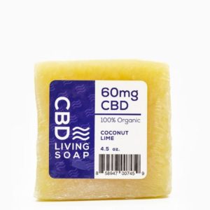CBD Living Coconut Lime Soap 60mg CBD