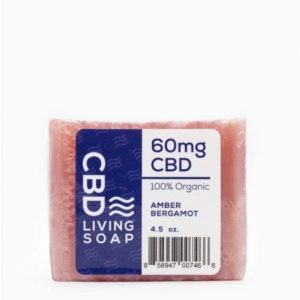 CBD Living Soap - Amber Bergamot 60mg