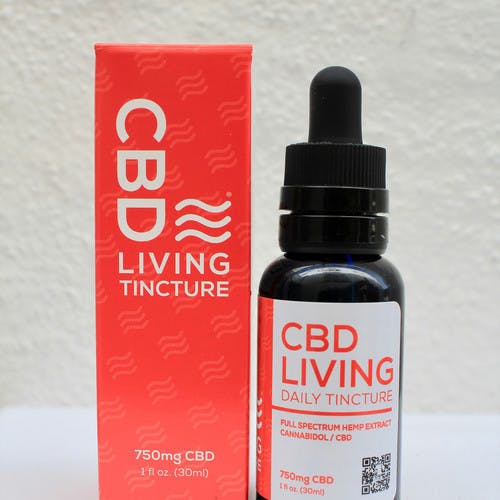 CBD Living Tinctures - 750 mg