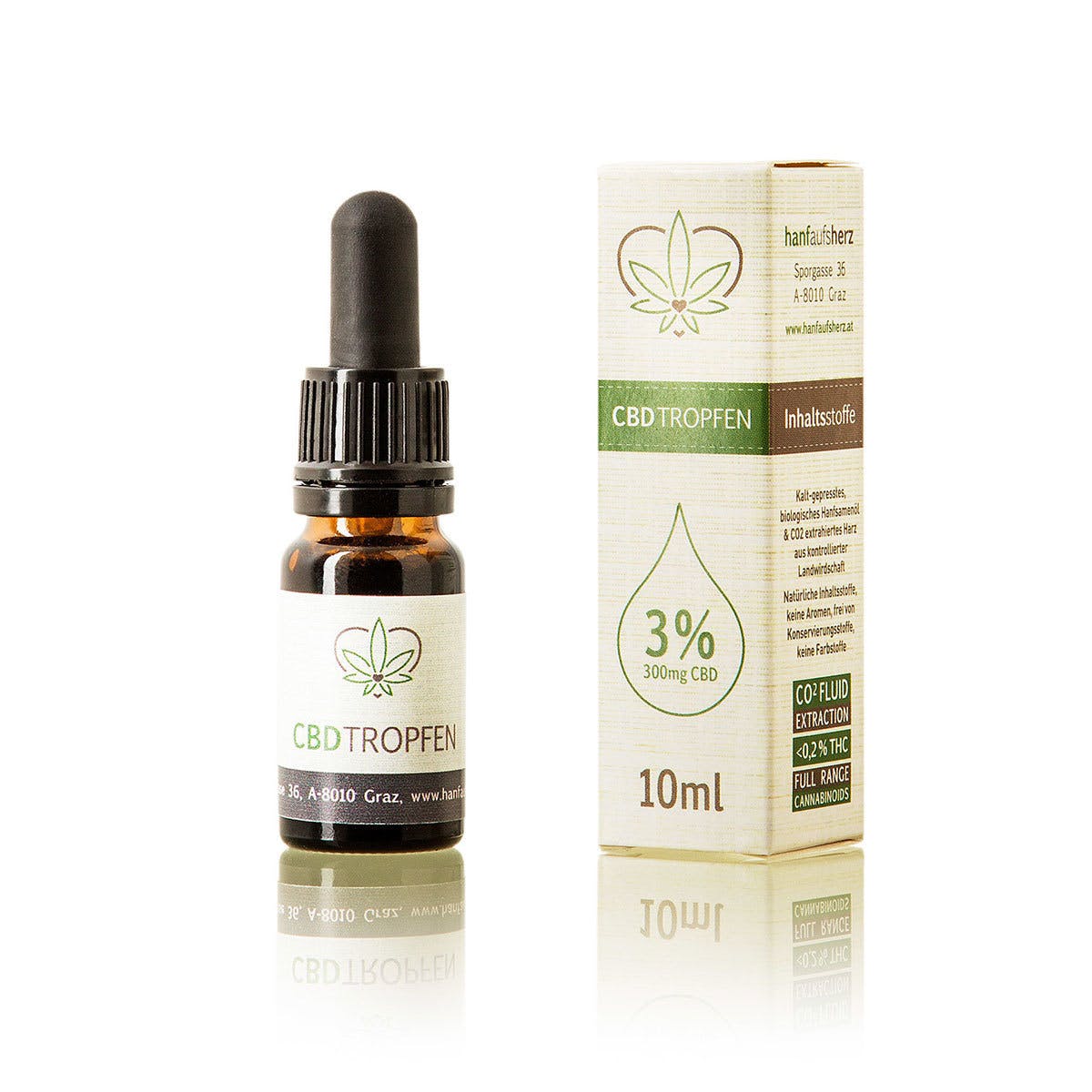 CBD Tropfen 3% 10ml (300mg CBD)