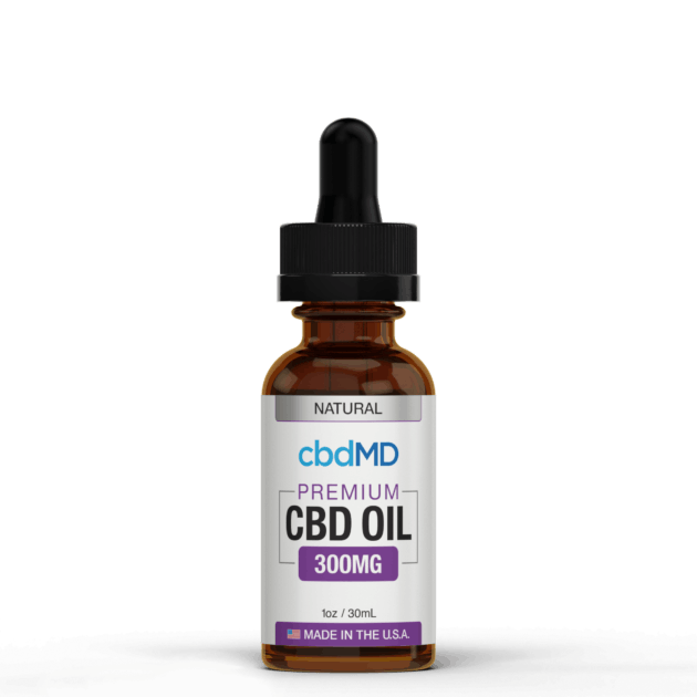 CBDMD TINCTURE 300MG NATURAL