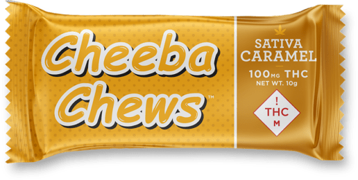 Cheeba Chews - Caramel - Sativa 100mg