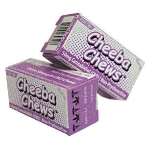 Cheeba Chews CBD - 50mg CBD, 2mg THC