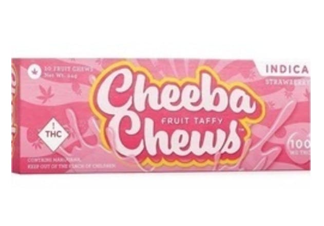 Cheeba Chews - Strawberry - Indica