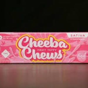 Cheeba Chews Strawberry Taffy 100mg