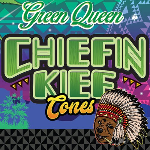 Chiefin Kief Cones - Green Queen