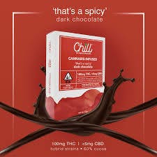 CHILL | THATS A SPICY DARK CHOCOLATE 180MG