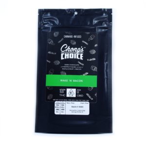 Chong's Choice - Wake N' Bacon Milk Chocolate - 100mg THC