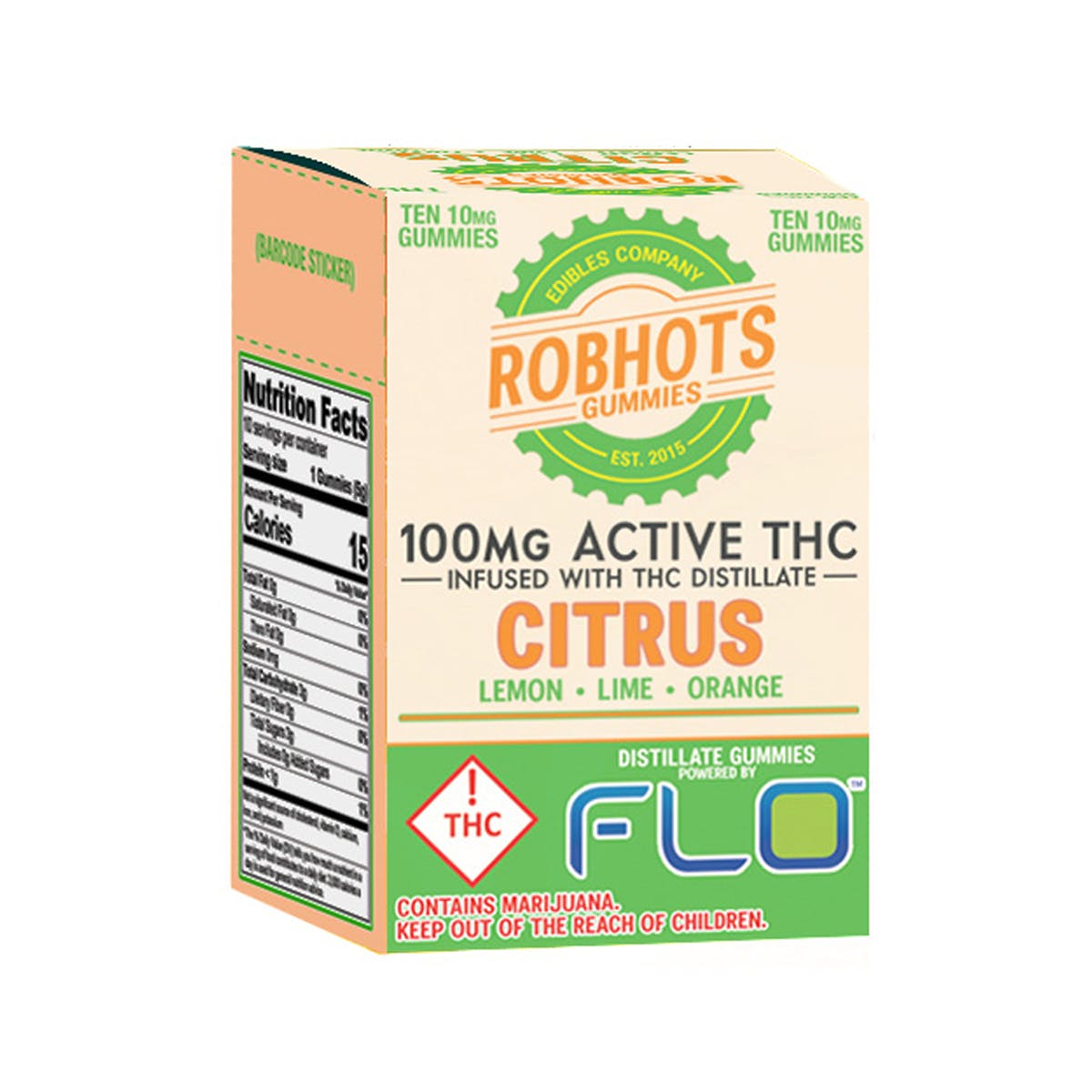 Citrus 100mg Robhots Gummy Multipack (REC)