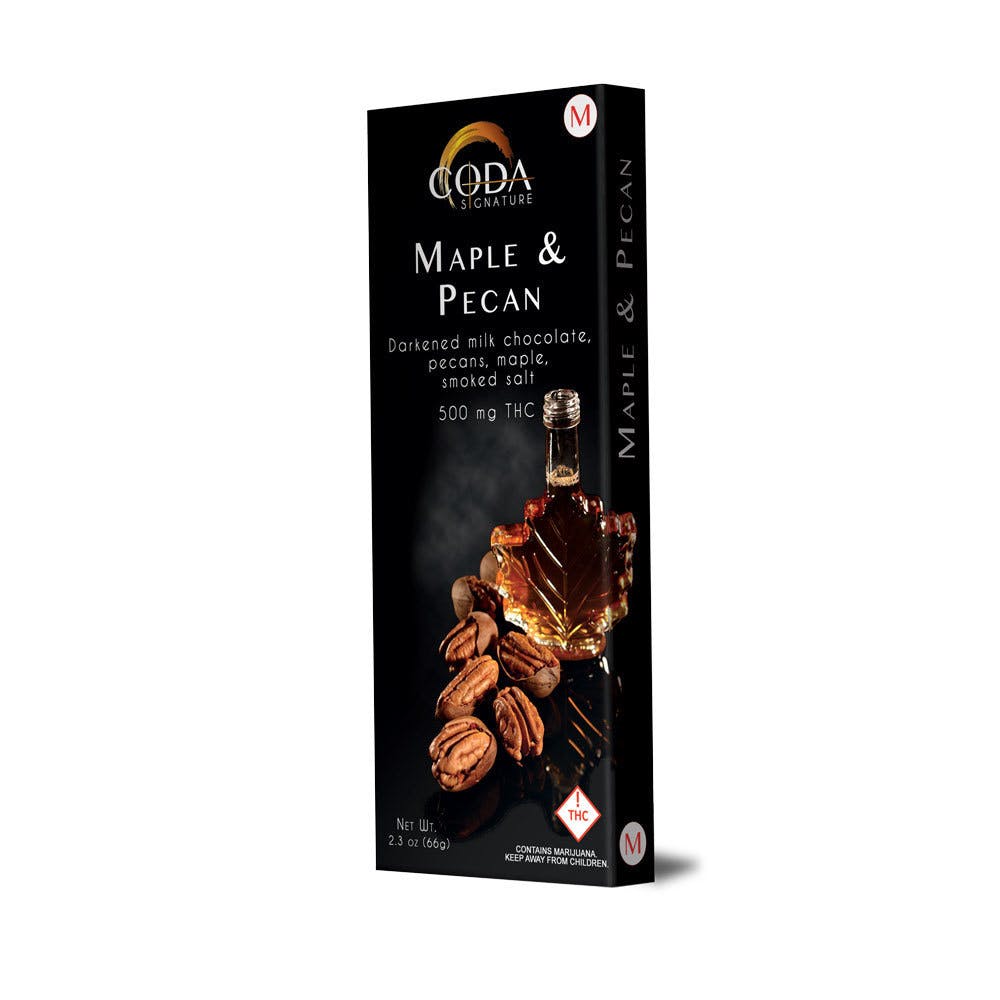 Coda Maple and Pecan Bar 500mg