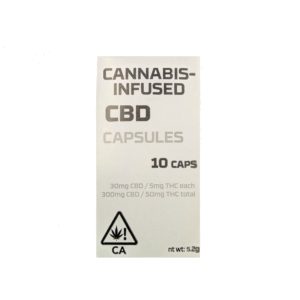 Delta 9 CBD Capsules 300mg