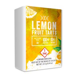 Dixie | Fruit Tarts Lemon | 100mg