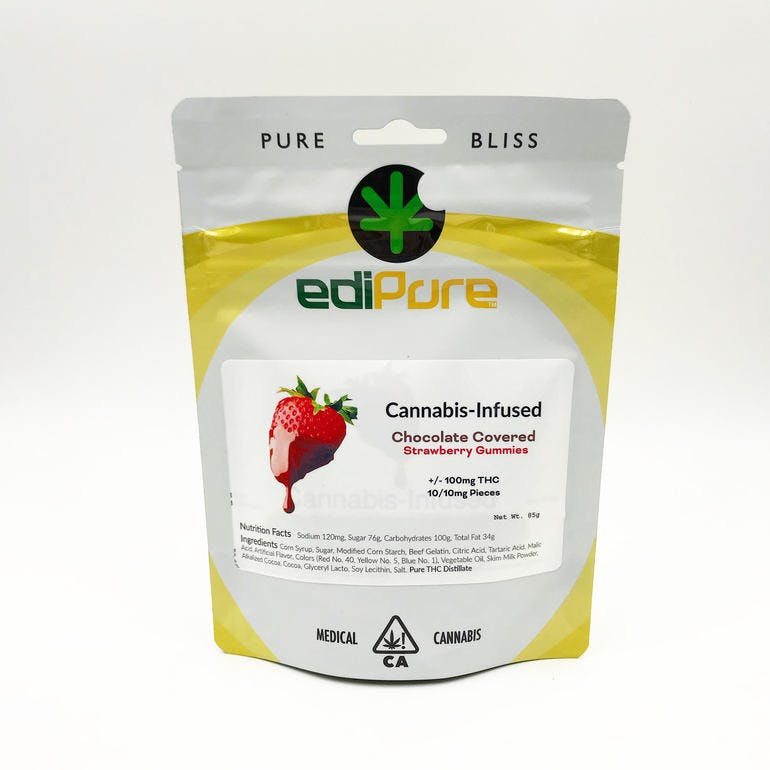 Edipure: Chocolate Covered strawberry Gummy