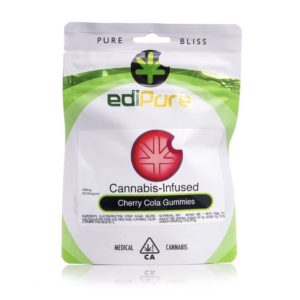 Edipure Gummies Cherry Cola 100mg