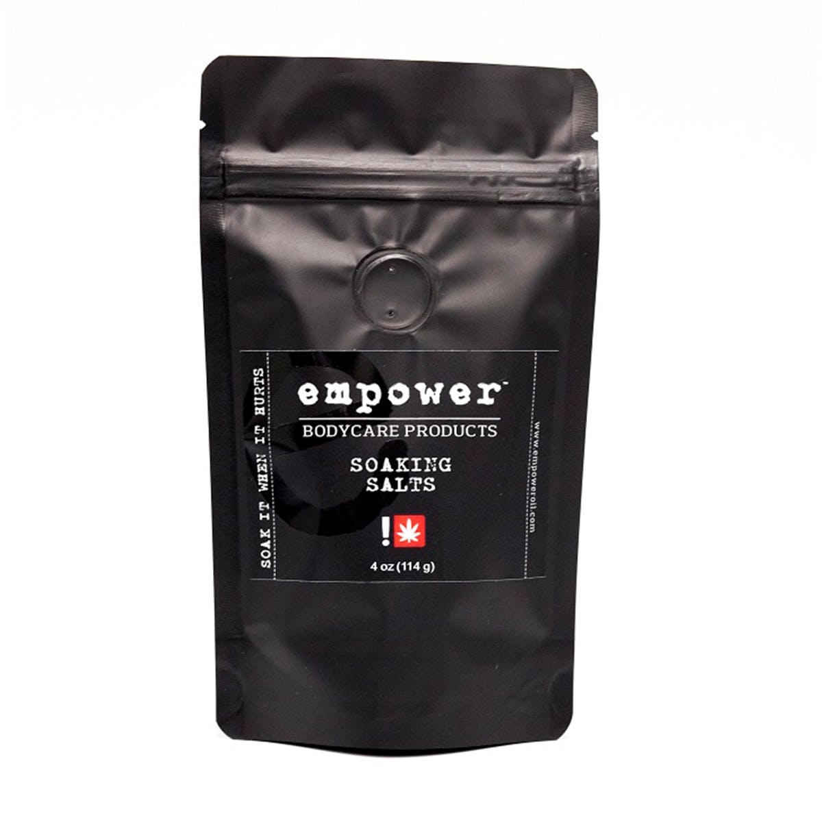 Empower® Soaking Salts - Black Label 4oz