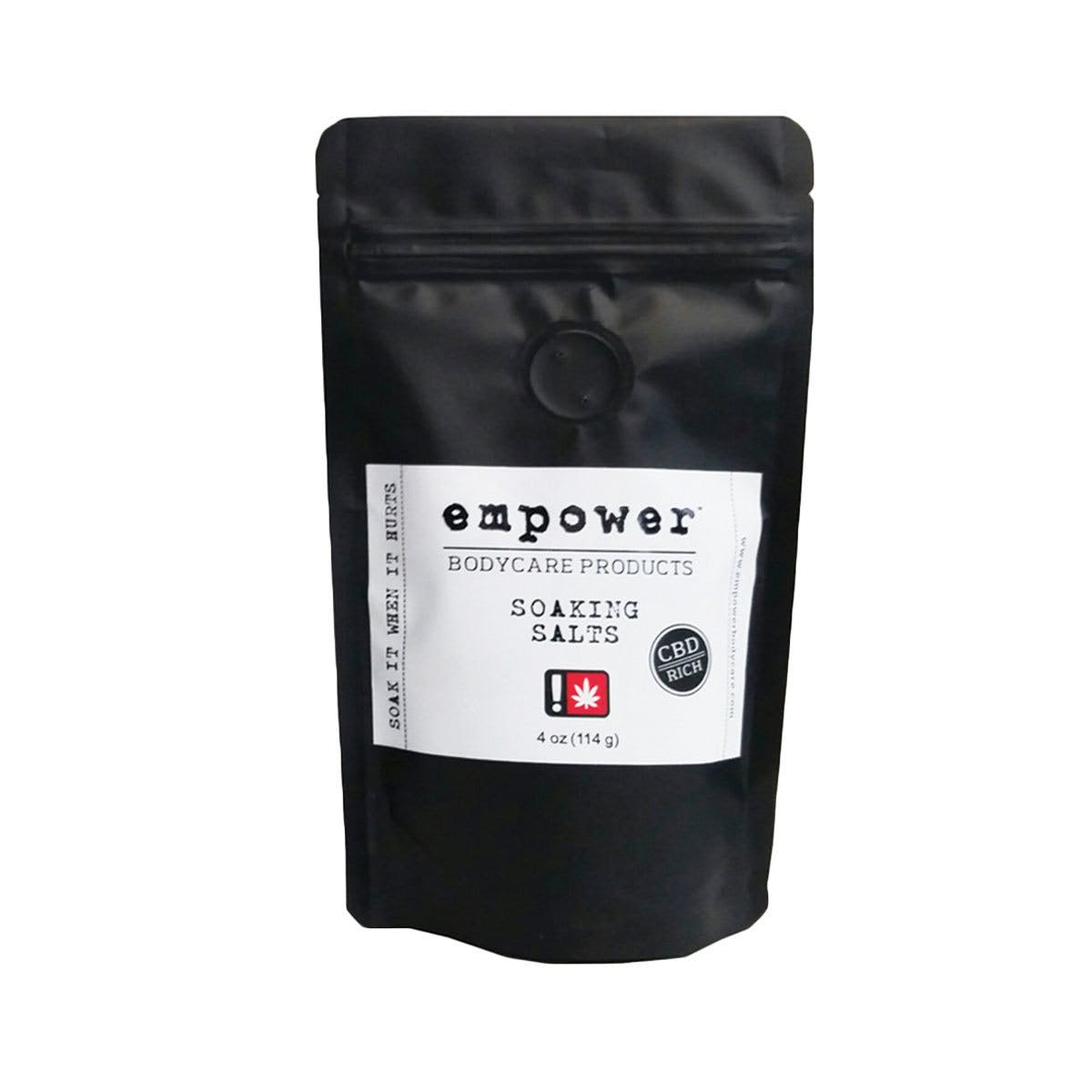 Empower® Soaking Salts - White Label 4oz