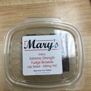 Extreme Strength Fudge Brownie Indica 300mg