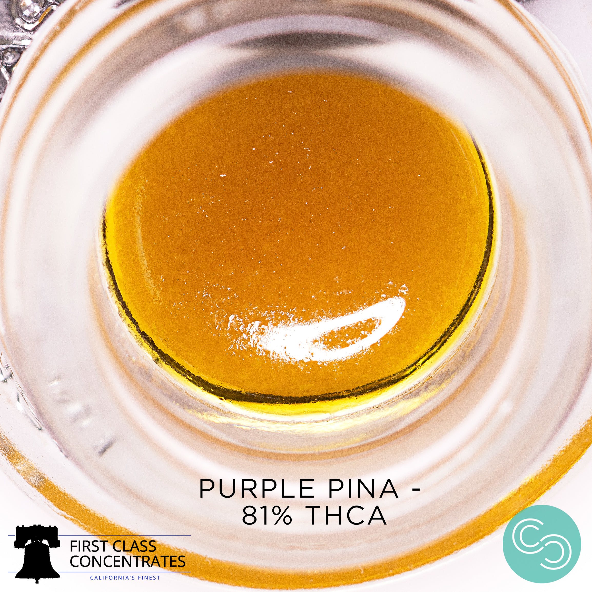 First Class Concentrates - Purple Pina - 81% THCA